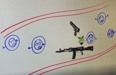 н